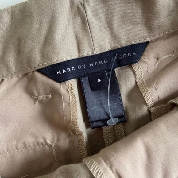 MARC JACOBS COTTON LINEN CARGO SHORTS TRAVEL SAFARI CRUISE BEACH SUMMER HIKING - Picture 3 of 7